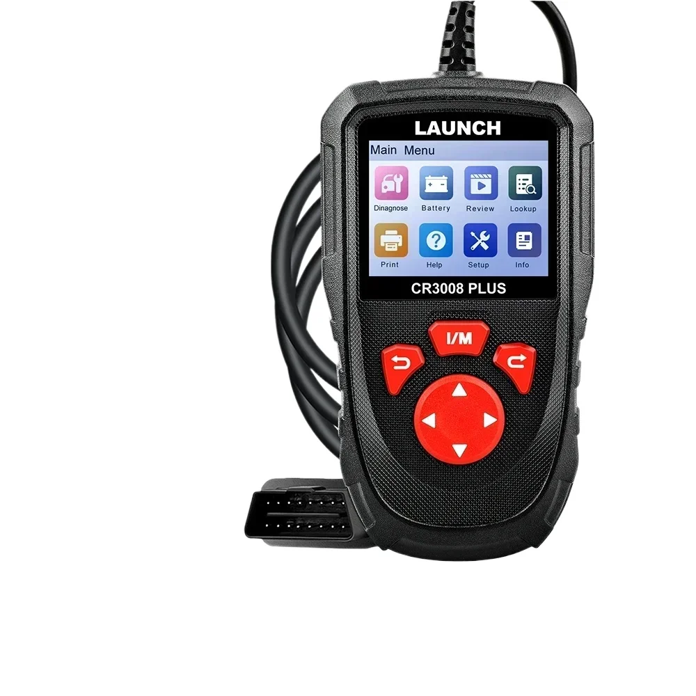 LAUNCH X431 CR3008 PLUS Full OBD2 Diagnostic Tools Car OBD OBD2 Automotive Scanner Check Engine Battery Free Update Online