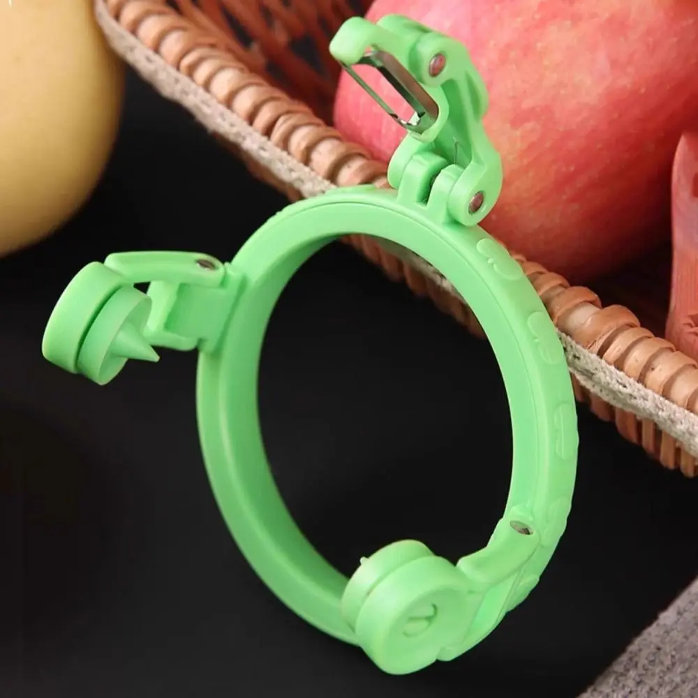 

3Pcs Kitchen Gadget Manual Rotating Fruit Peeler Foldable Adjustable Fruit Peeling Tool Handheld Vegetable Peeler Office