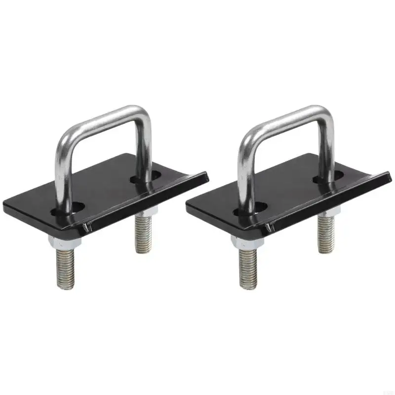 D5BE Heavy Duty Trailer Hitch Stabilizer Plates Set of 2 Universal Suitable for Campers Anti Vibration Secure Towing Solution