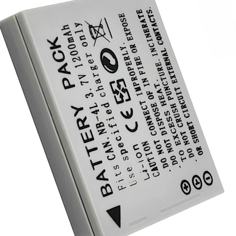 بطارية 1200 مللي أمبير NB-4L لكاميرات كانون SX280 SX275 SX510 IXUS 85IS 95IS 300HS خلية طاقة بديلة مفككة بالكامل