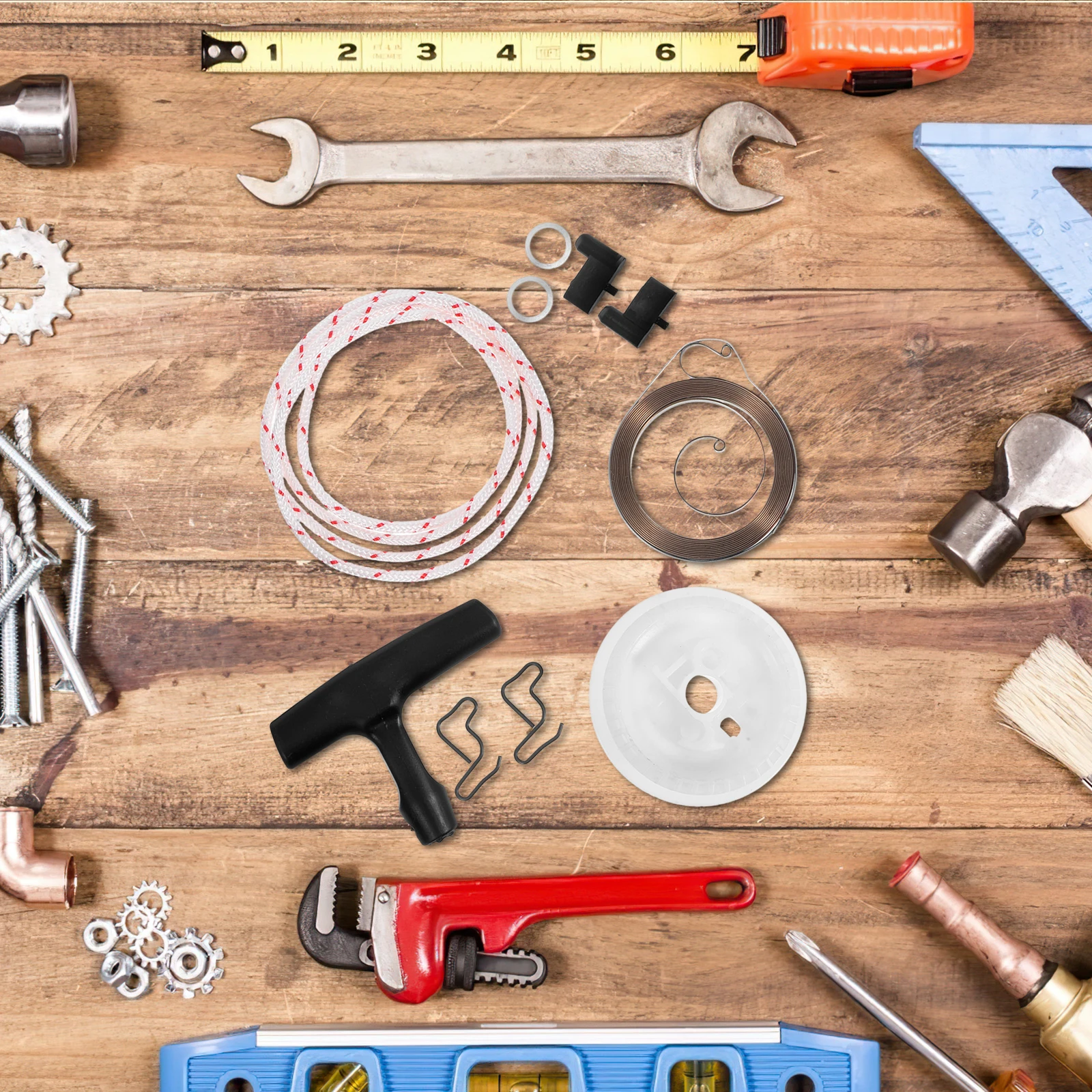 

Chainsaw Starting Accessories Compatible MS180 MS170 MS210 MS230 MS250 Pull Start Cord Rope Replacement Parts
