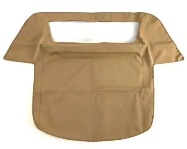 Brand New Fits for Chevy Corvette 1986-93 Convertible Soft Top With Plastic Window Tan Canvas CHE5156165 930039