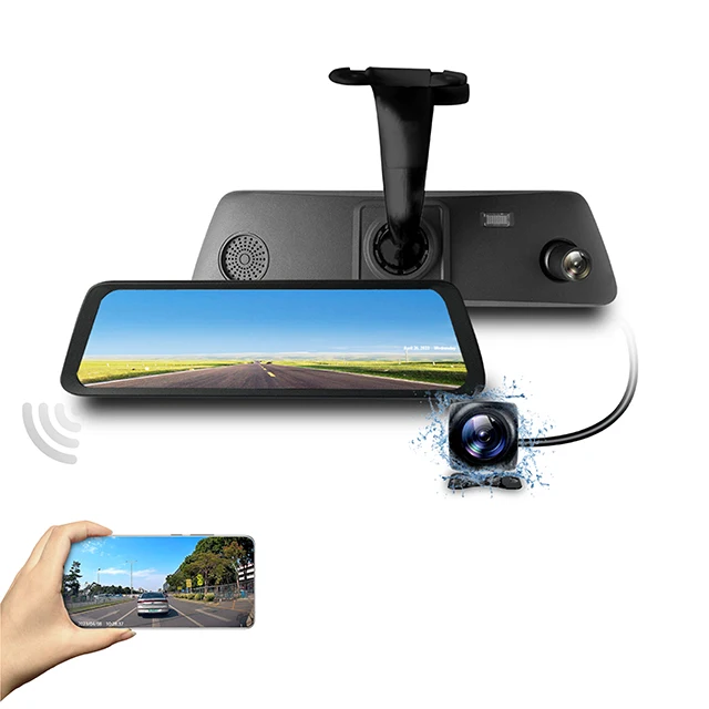 

Premium Car Camera Recorder Dash Cam DVR Car Dual Lens Front and Rear 2K Dash Cam