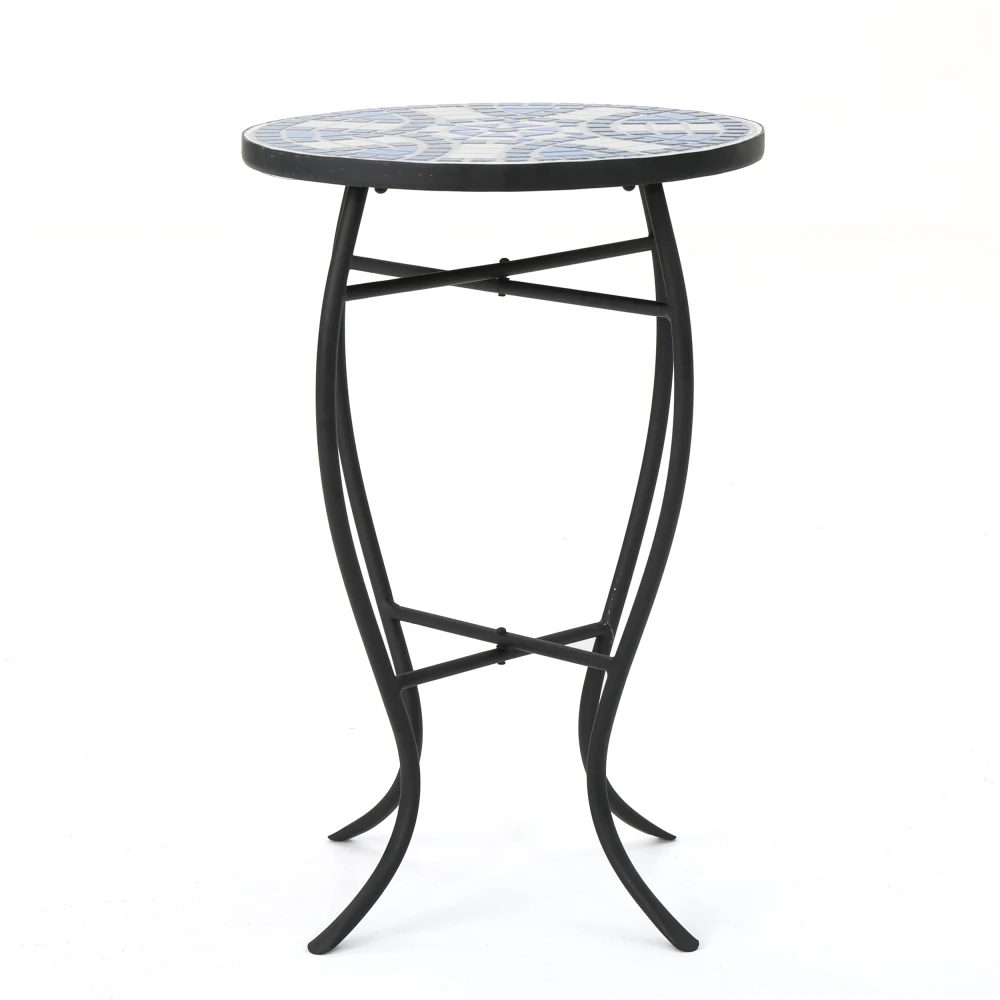 HAN END TABLE Bring Style and Tablespace To Your Outdoor Ensemble with This Elegant Side Table