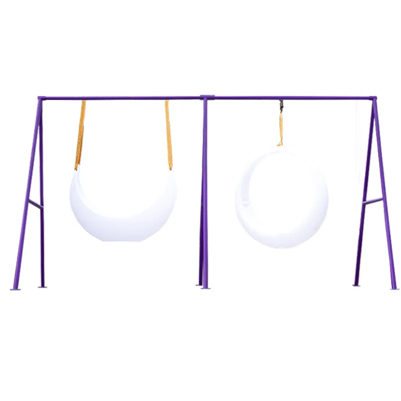 

Outdoor swing courtyard luminous hanging chair, rocking chair community B & B Resort