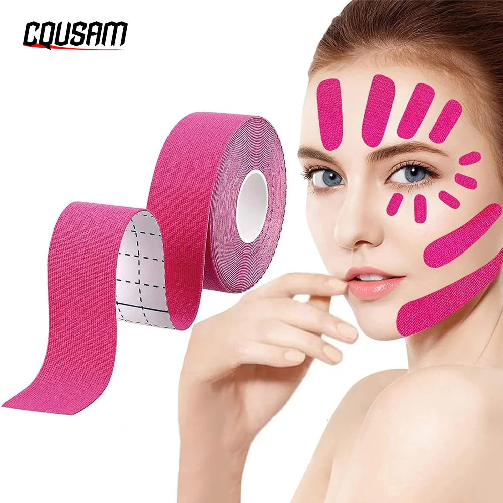 

1 Roll Anti-Wrinkle Tape Facial Myofascial Lift-Smoothes Wrinkles Suits for All Parts of The Face and Neck - Forehead Fines