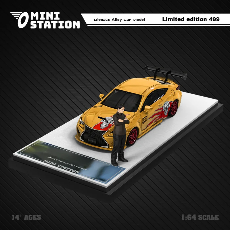 Mini Station 1:64 Need for Speed Black List NO.9 Blue white / NO.14 yellow Diecast Model Car