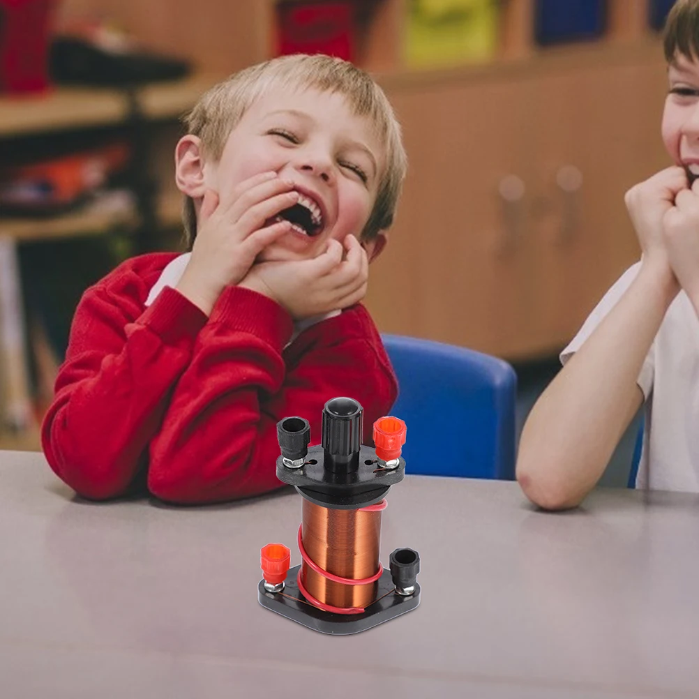 

2Pcs Electromagnetic Induction Coils Copper Physics Teaching Coil Experimental Coil for School Laboratory Instruction