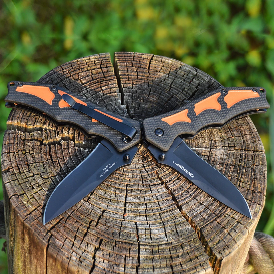 

Складной нож TONIFE для активного отдыха, портативный EDC-нож для кемпинга, карманный нож с высокой твердостью лезвия, нож для резки и нарезки фруктов, для путешествий, походов, барбекю