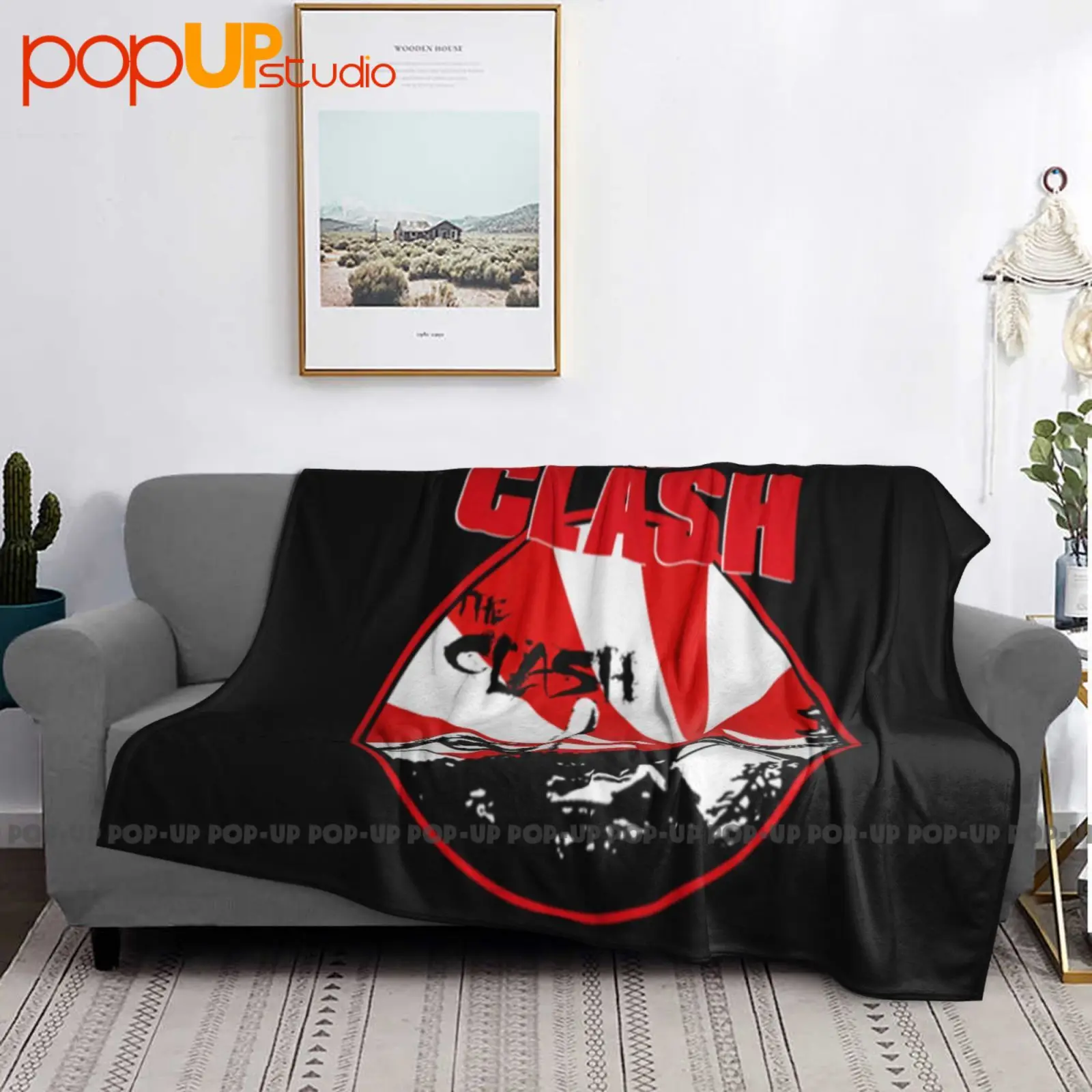 The Clash Nakano Sun Plaza Hall Tokyo Tour بطانية فائقة النعومة لحاف غطاء أريكة شتوي أغطية سرير