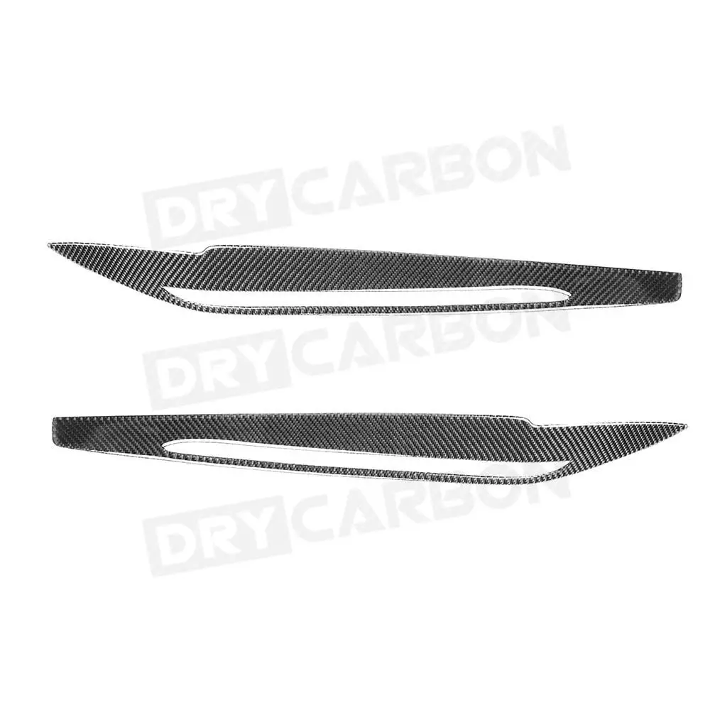 Forged carbon fiber Front FogLamp Cover Eyebrow For BMW X5 F15 E70 X6  E71 Z4 E89 X1 E84 2008-2018  Eyebrows Eyelid Trim