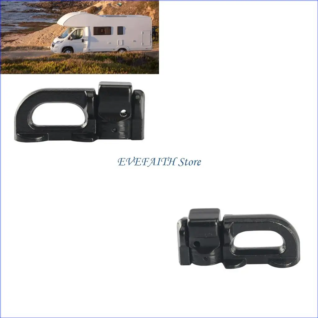 

124B L-Track Double Tie Down Fitting Trailer Cargo End Bolt Tie Down Anchors