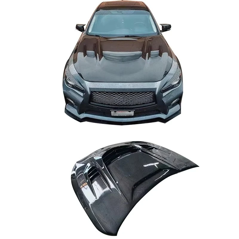 

High Quality Q50 Carbon Hood for Infiniti Q50 V37 Carbon Fiber Front Hood Bonnet