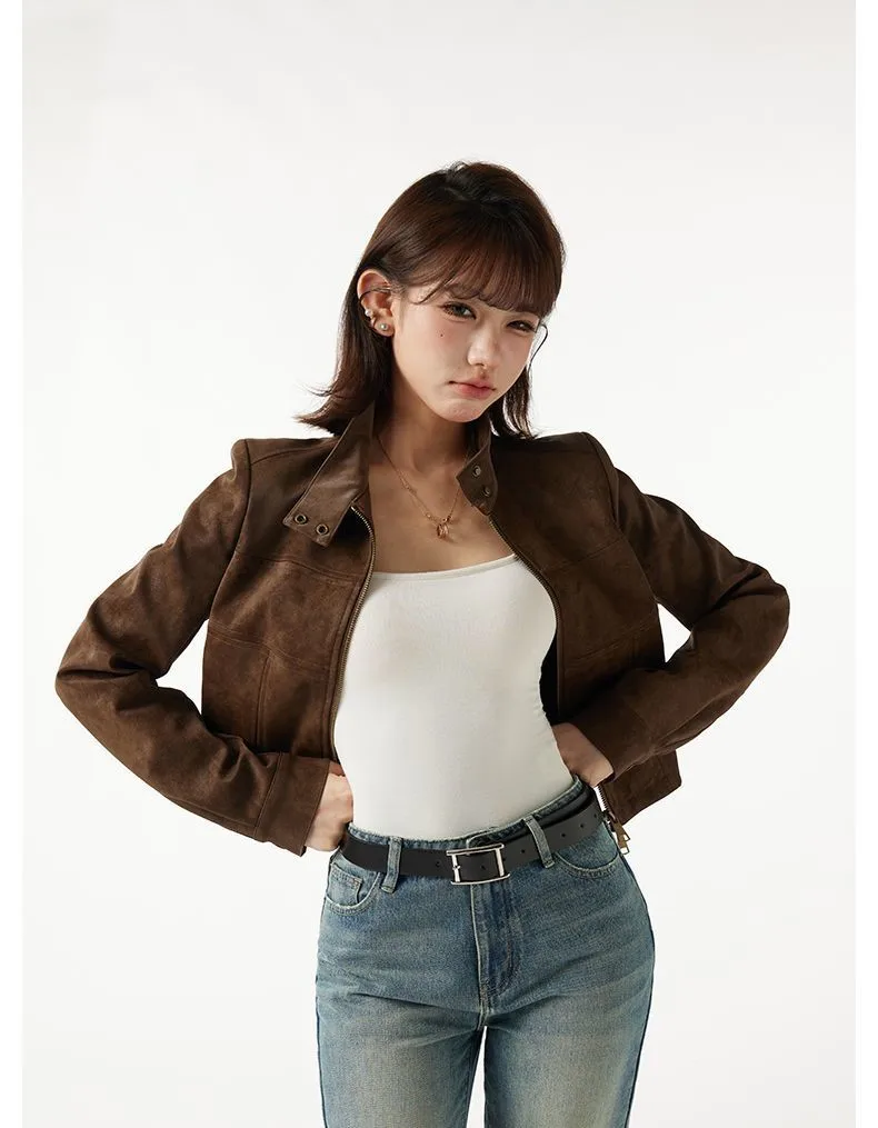 

Bomber Jackets Womens Jacket Emblems Autumn Flannel Checkered Slim Business College Students Trendy Girlish Lovely Preppy Simple