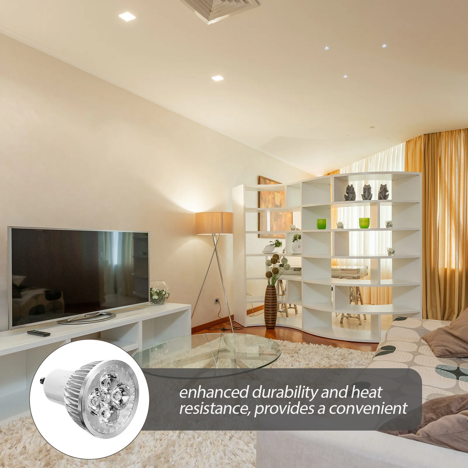 

Wax Warm White LED Bulb Base Replacement Halogen Wax Burner Light Bulb Energy Efficient for Home Spa Halogen Bulbs