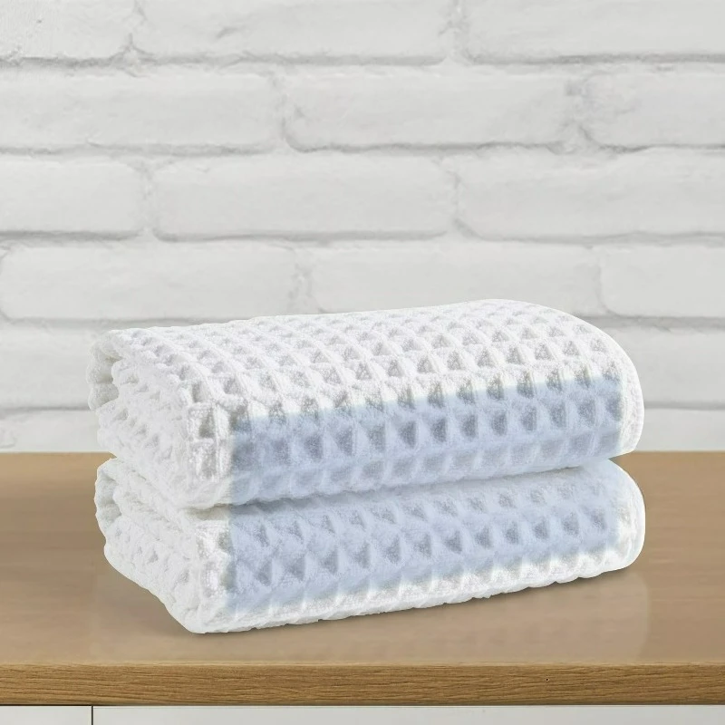 2 Pack Bar Mop, White，Microfiber，100% POLYESTER， 16
