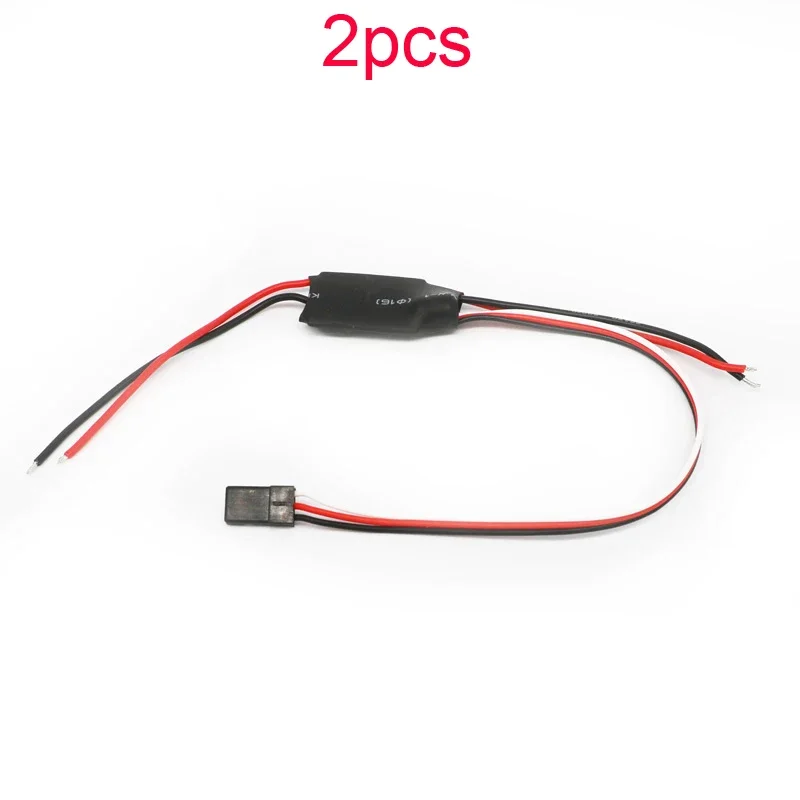 2PCS 12V 24V One-way DC Brushed ESC High Power 2-3S 2-6S 5A 10A 20A 30A with BEC Electric Speed Controller Regulator for RC UAV