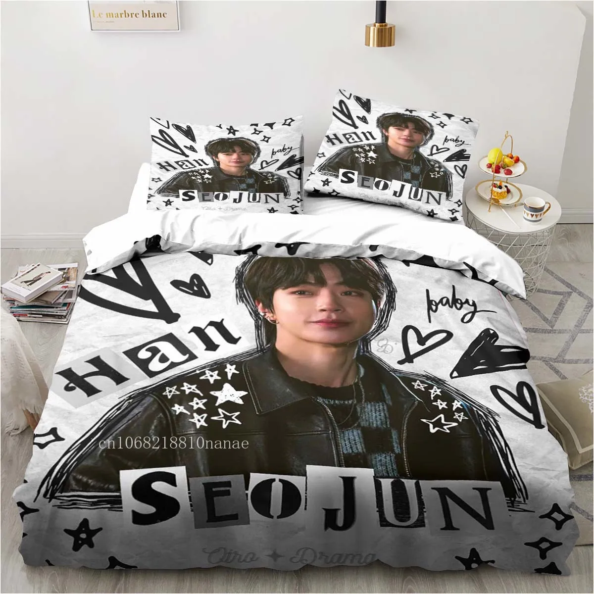 

Kdrama Hwang In Yeop All Season Twin Bedding Set 3 Piece Comforter Set Bed Duvet Cover Double King Bedding Set