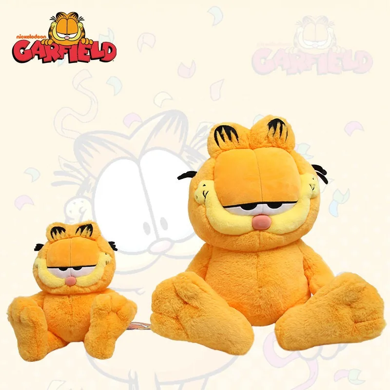 

GARFIELD Original Garfield Stuffed Plush Doll Kawaii Plushie Toy Soft Cat Stuffed Doll Cartoon Anime Cat Plush Decoration Gift