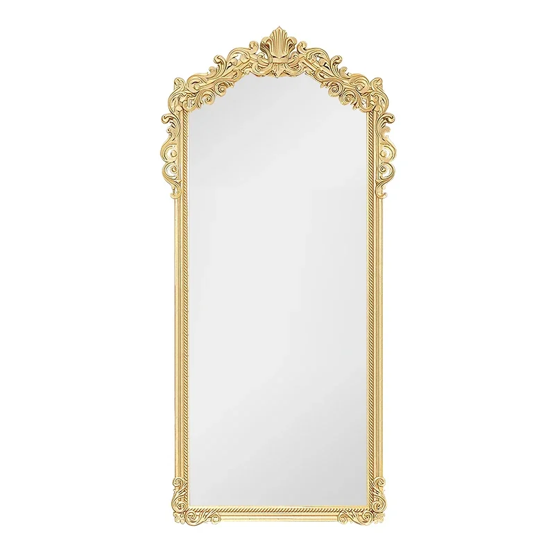 

high-end bedroom fitting mirror, floor to ceiling full body mirror, home wardrobe wall mounted dressing mirror