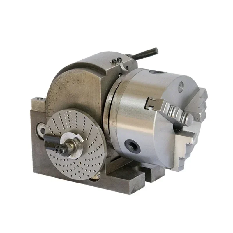 Direct salesUniversal Dividing Head with 3 Jaw Chuck F12100 100mm Accessories for Milling Machines Tools