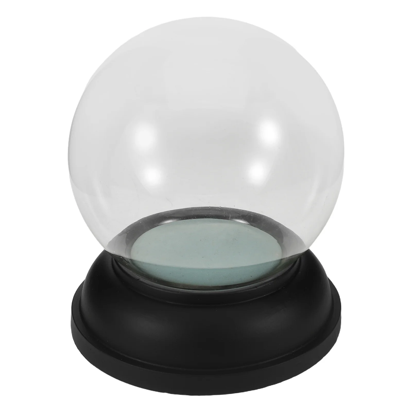 

Clear Glass Snow Globe DIY Kit Thickened Dome for Christmas Decorations Craft Projects Festive Party Favors and Centerpieces