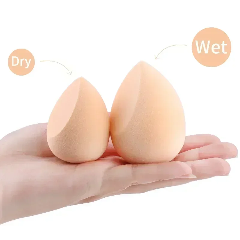 Beauty Makeup Egg Makeup Sponge Air Cushion Powder Cosmetics Puff Cosmetics Puff Soft Beauty Tools Wet Dry  Dual Use