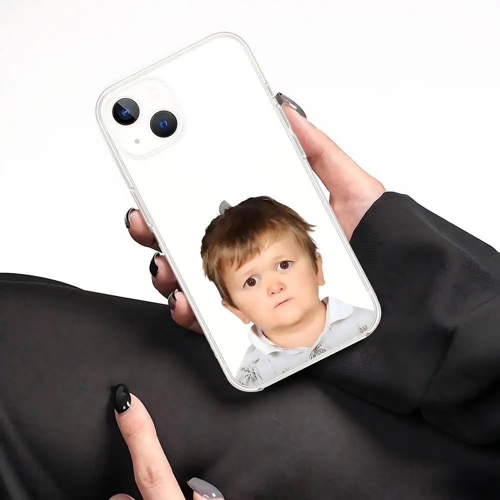 Funny Babaite Hasbulla Phone Case For iPhone 17 16 15 11 12 14 13 Pro Max Mini X XS XR 7 Plus SE 16E Air Shockproof Soft Cover
