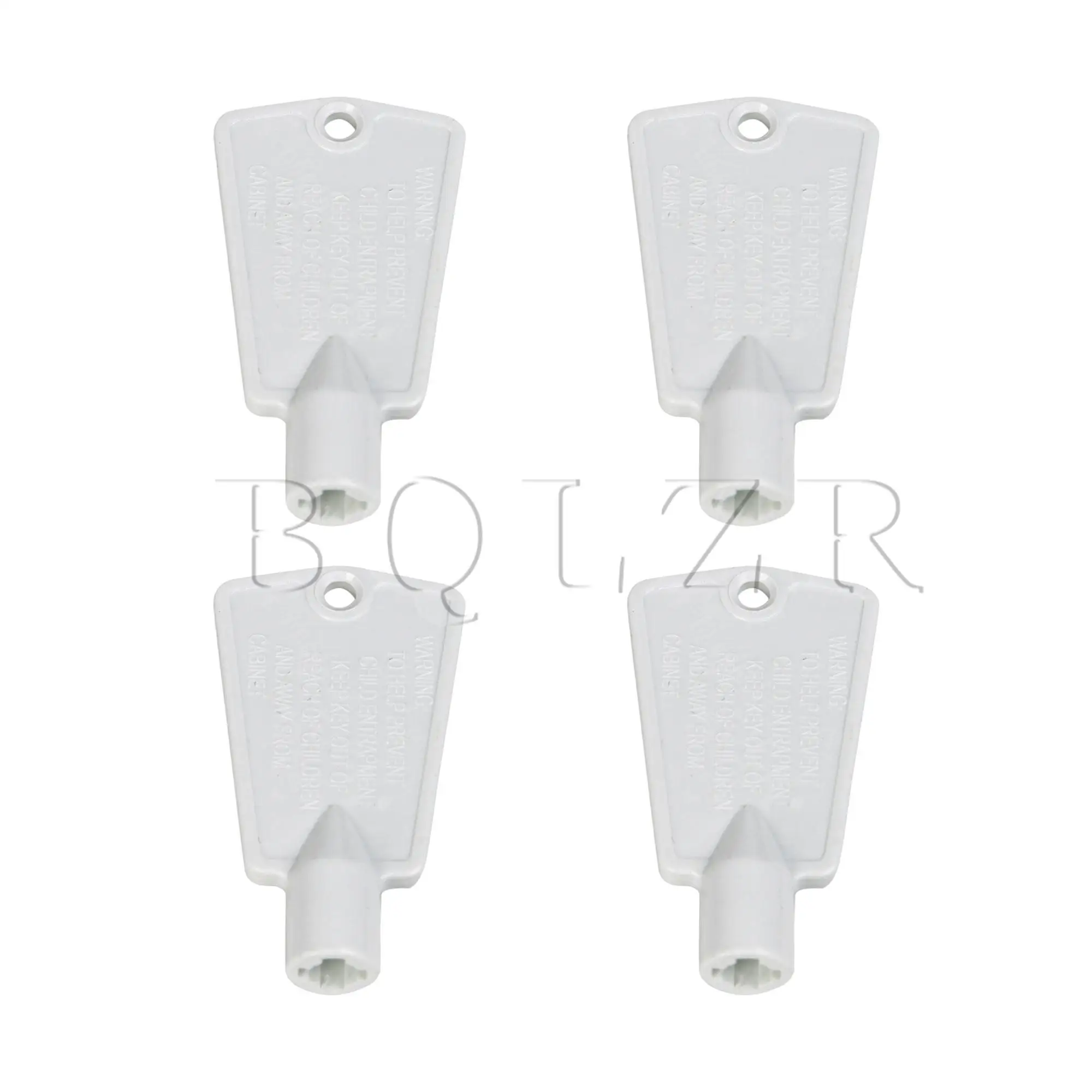 BQLZR 4Pcs Fridge Key Replace 06599905 1.8x0.97Inch Replacement for Hotpoint