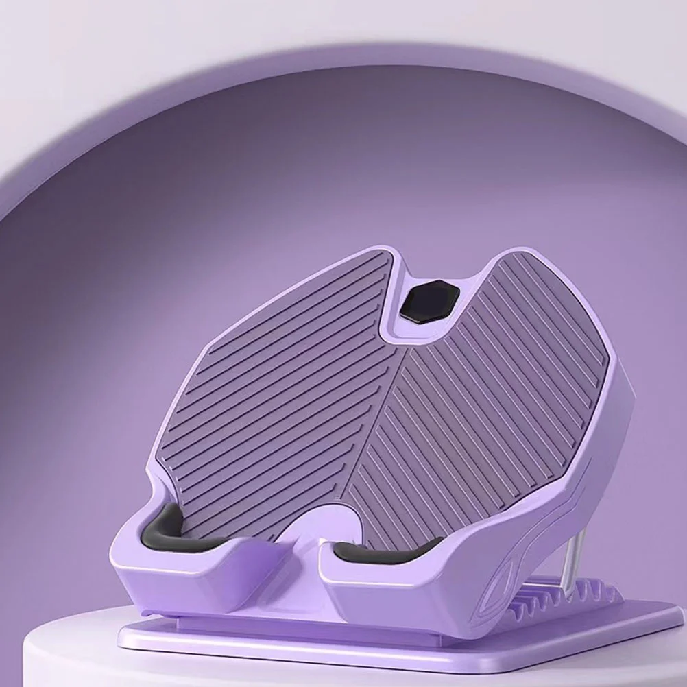 

Stretch Board Fitness Balance Inclined Portable Calves Calf Stretching Sports Slanted for Stretches Squat Purple Frame Tool