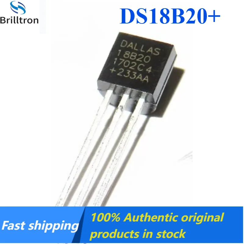 10-30PCS Original DS18B20+ DALLAS 18B20 Temperature Sensor TO-92 Brand New Original in Stock, Fast Shipping.