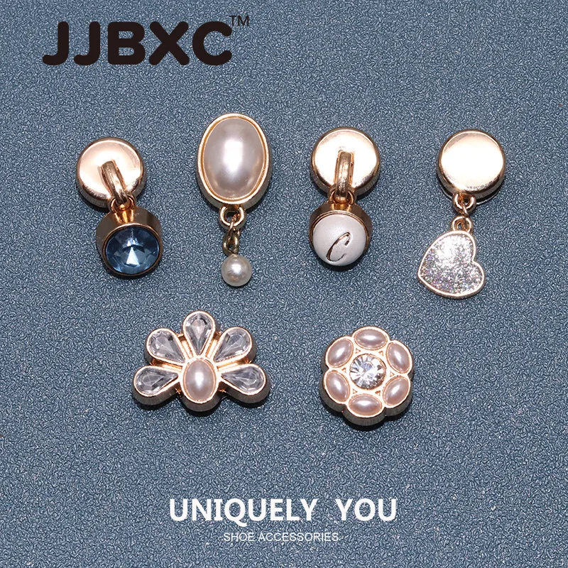 

JJBXC CHARM пряжка для обуви аксессуары для обуви металлический кулон DIY модная обувь аксессуары подходят для кроссовок