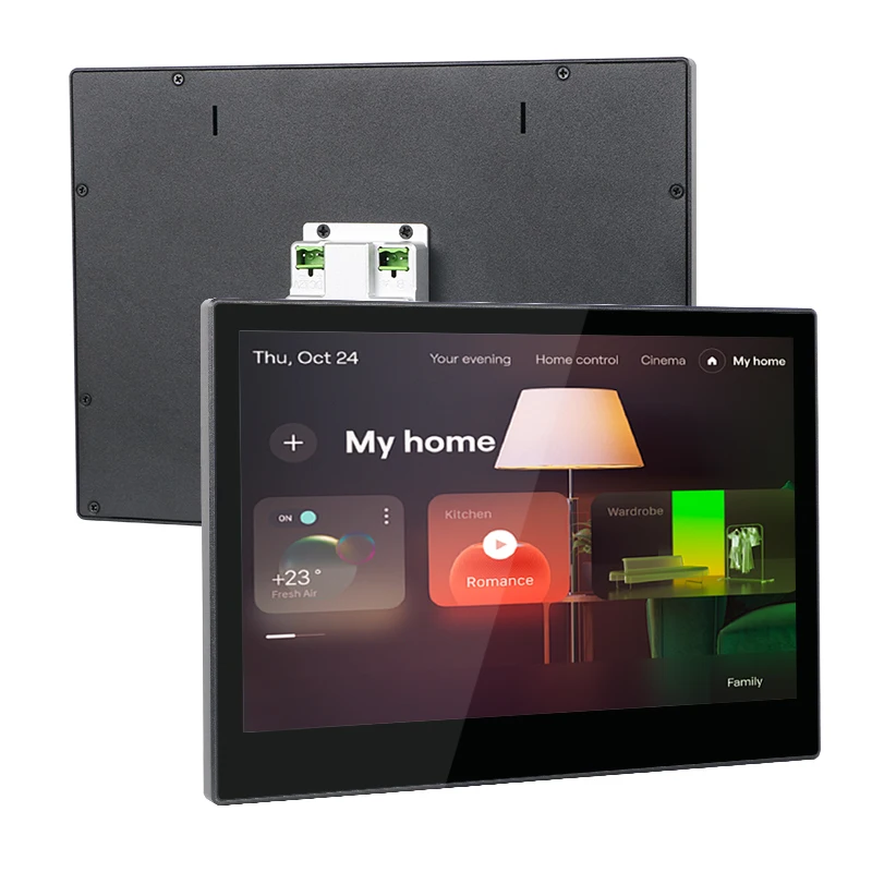 10-Inch Flush Mount Smart Home Dashboard Android 11/13 Tablet PC Home Automation Touch Control Panel