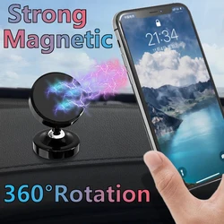 Magnetic Phone Holder in Car Stand Magnet Cellphone Bracket Car Magnetic Holder for Phone for iPhone 12 Pro Max Huawei Xiaomi