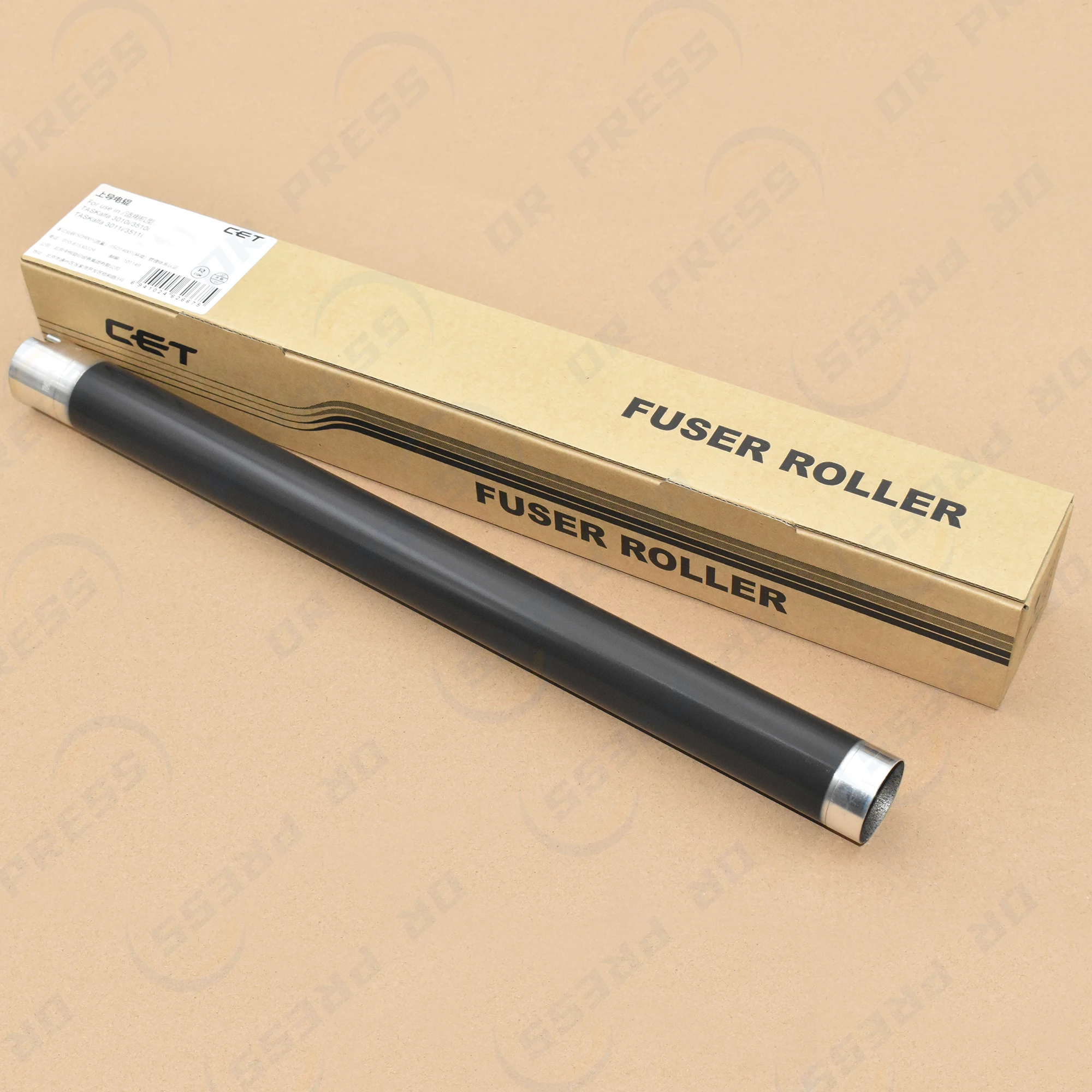 for CET Upper Fuser Roller for Kyocera TASKalfa 3010i 3510i 3011i 3511i Hot Roller