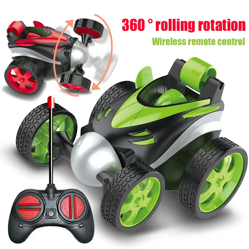 Stunt RC Car Electric Universal Rolling Toy Drift Tumbling Wump Truck Bezprzewodowe zdalnie sterowane zabawki Zabawka samochodowa wyścigowa