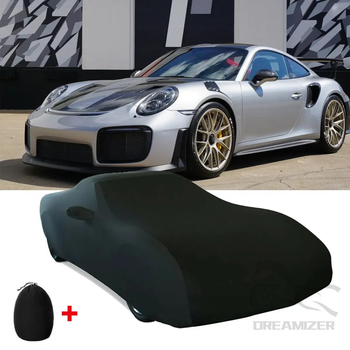 Full Car Indoor Cover Dust Scratch Proof Protection For Porsche 911/718/928/968/992/Boxster/Cayman/Carrera