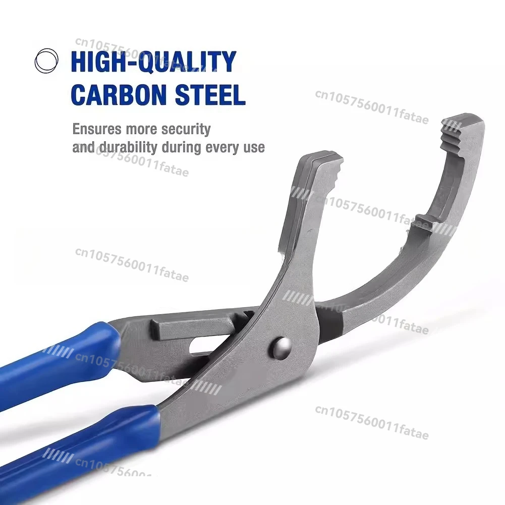 Oil Filter Clamp Wrench Adjustable 44.5-95 mm Oil Filter Removal Tool Auto Parts