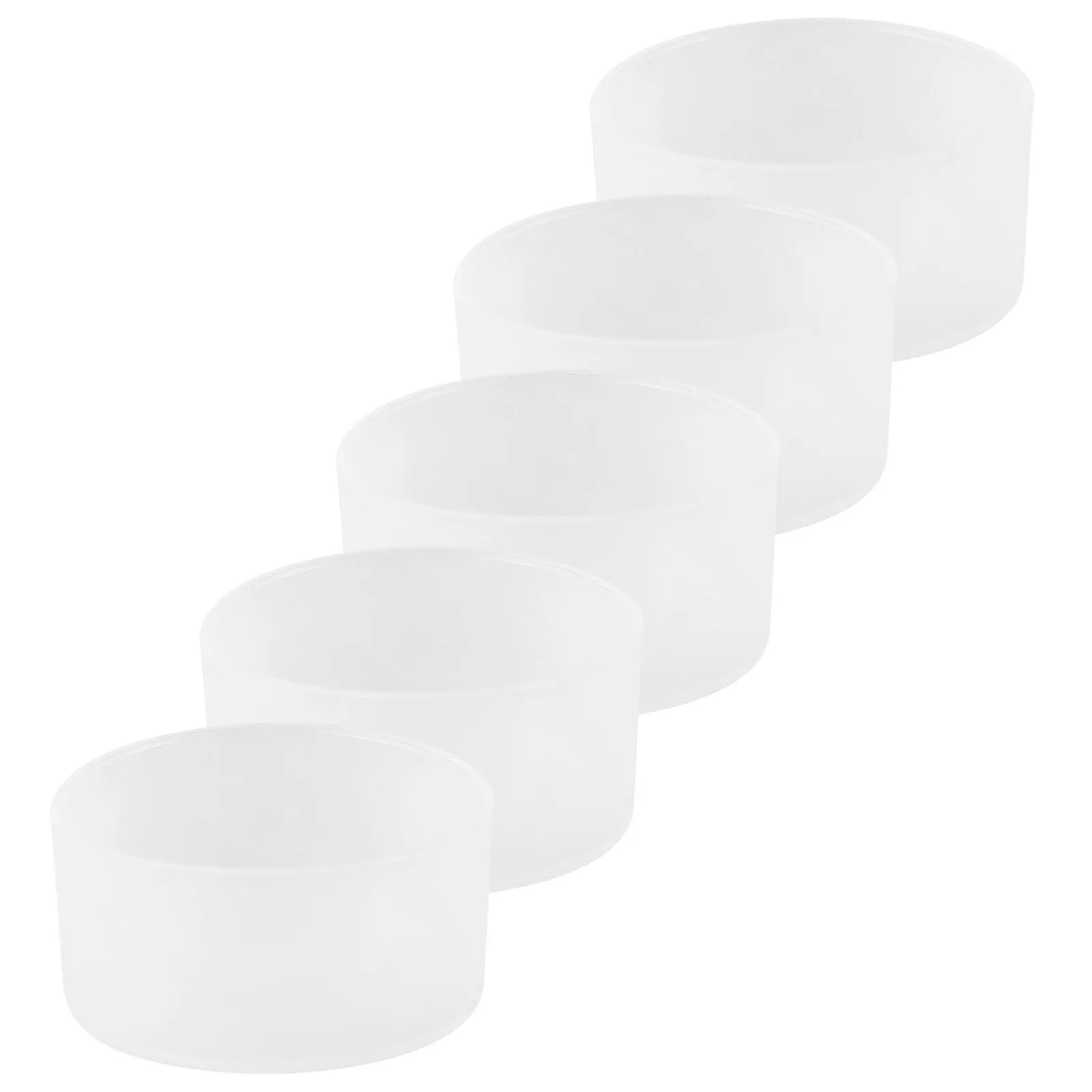 5 قطعة تلسكوب العدسة أغطية حماية أغطية بلاستيكية قوية لحماية العدسة قابلة لإعادة الاستخدام ملحقات تلسكوب متعددة الوظائف