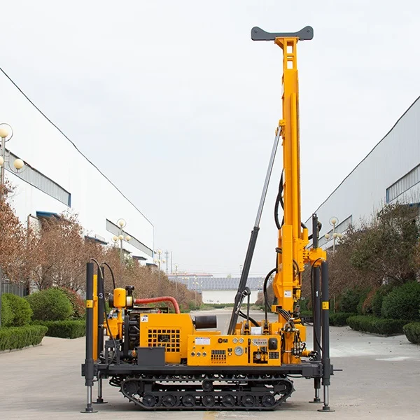 250m 300m 350m Crawler Type Mechanical Top Drive Water Well Drilling Rig Machine