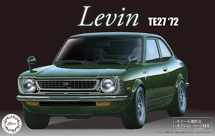 

Fujimi 1:24 TE27 Levin `72 04644 JDM Limited Edition Static Assembly Model Kit Toys Gift