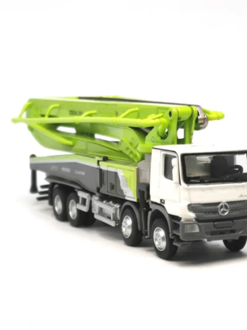 Diecast 1:100 ZLJ5440 THBBE 56X-6RZ Alloy Model Car Concrete Pump Truck Toys for Boys Gift Collectible Ornament Souvenir