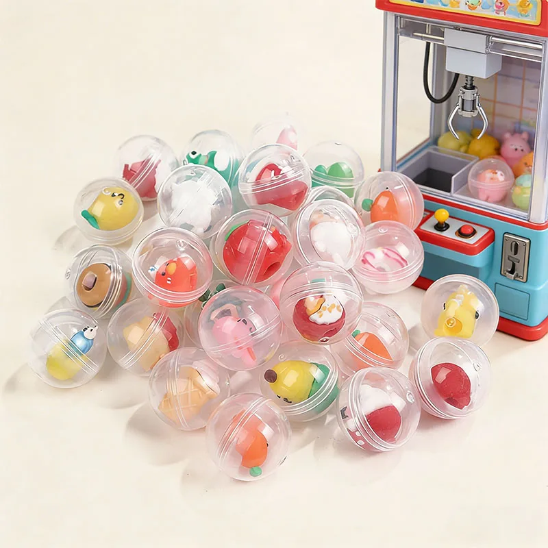 32MM Fun Mixed Surprise Capsule Egg Toy Children's Claw Machine Capsule Dolls Surprise Ball Birthday Party Favors Christmas Gift