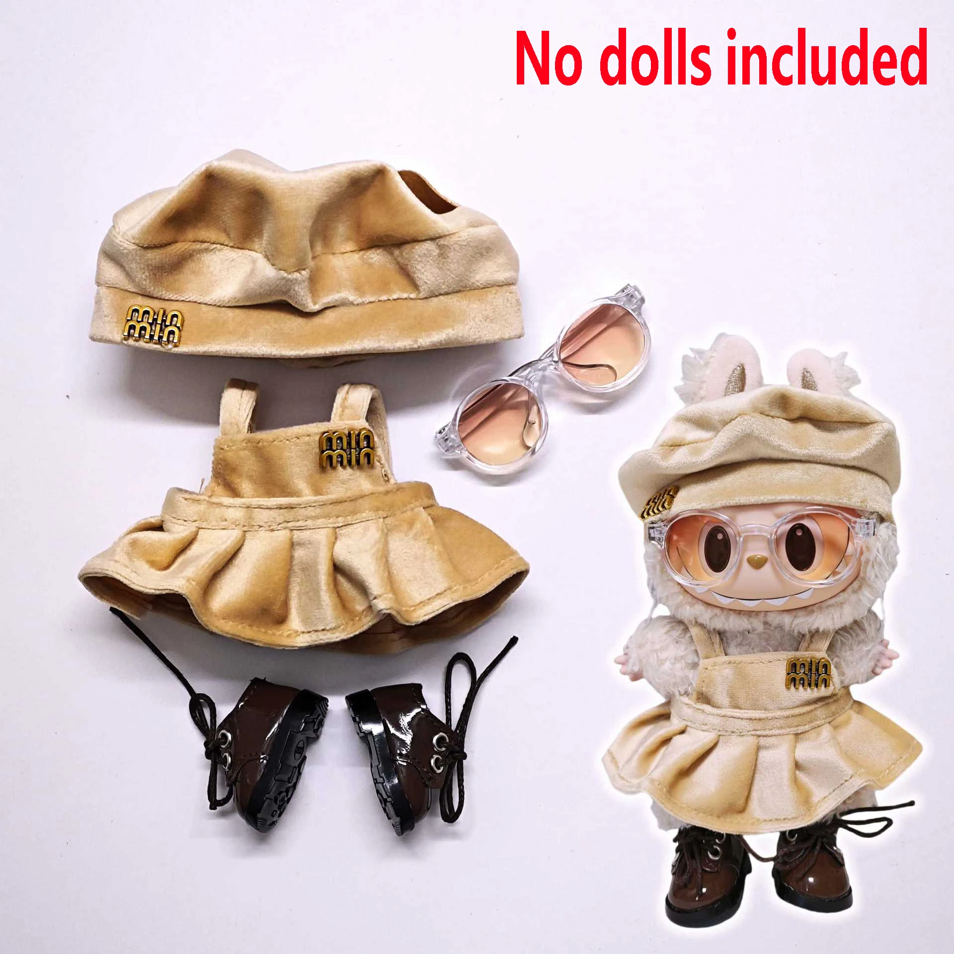 라부부 아동복 15cm - 17cm 댄스 드레스 세트, 유니버셜 라부부 의류