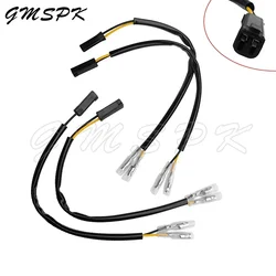 2/4X Turn Signal Wire Adapters Indicator Cable Plug Connector Fit for SUZUKI V-Strom 650 1000 1050 GSR GSXR GSXS 750 1000 SV650