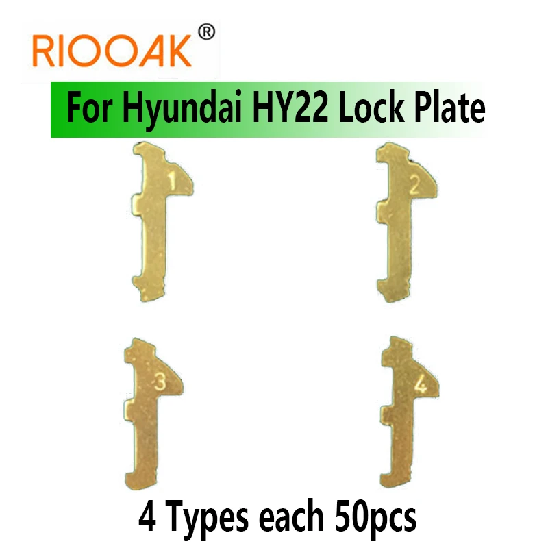 200pcs/lot HY22 Car Lock Reed Plate For HYUNDAI/IX30/35/S8/K5/Verna/New Sportage Brass Material Repair Kits 10pcs+ Spring