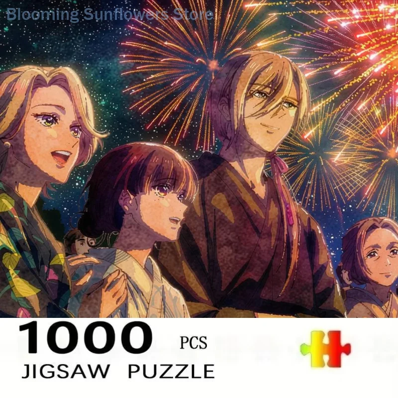 500 PCS Jigsaw Puzzle, Anime My Happy Marriage Puzzles, Perfect for DIY Creative Fun with Family,Gift ,teasing Toy