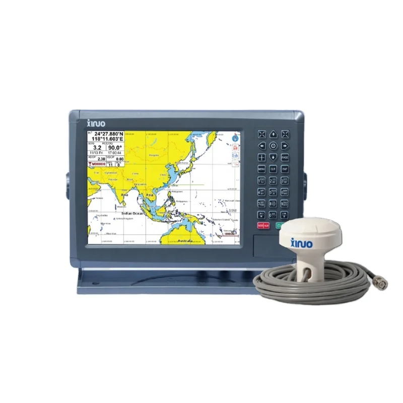 Xinuo XF-1069 10.4'' Display Fishing Boat GNSS GPS Navigator Nautical Chart Plotter Marine Electronics Navigation Communication