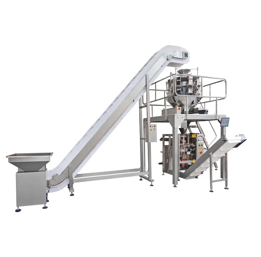 Fully automatic packaging machine with electronic scale high quality vertical packaging machine