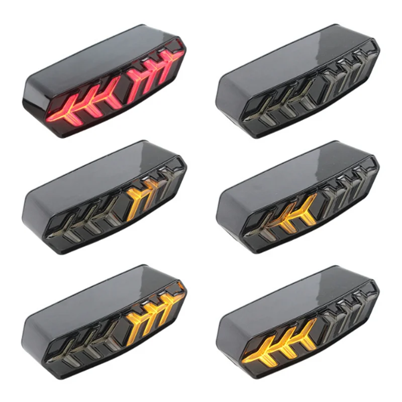 

For Honda For GROM MSX125 CBR650F Motorcycle Taillight LED Brake Light Turn Signal Lamp